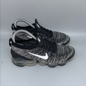 Nike Air VaporMax Flyknit 3‎ Oreo Black White AJ6910-001 Womens 7